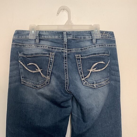 Vintage Silver Jeans Aiko Bootcut Low Rise Denim W31 L33 Y2K 2000s 2010s - Picture 4 of 12